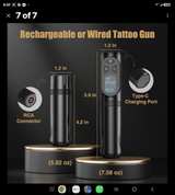 $35 Tatomate Wireless Tattoo Machine Pen - Image 4
