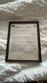 Penn Reel advertising 1950s framed wholesale distribution agreement  . - Image 2