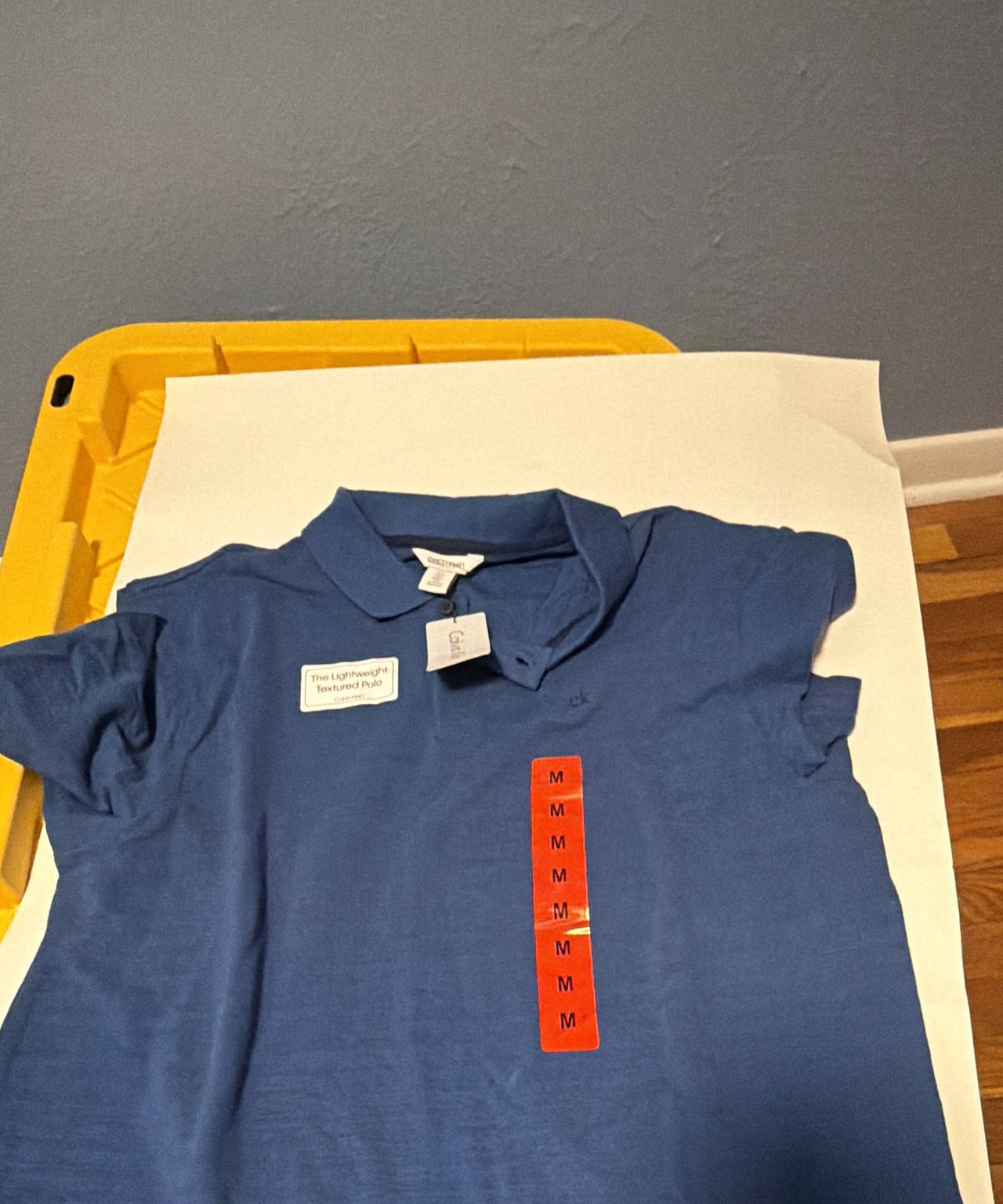 Calvin Klein Lightweight Textured Polo