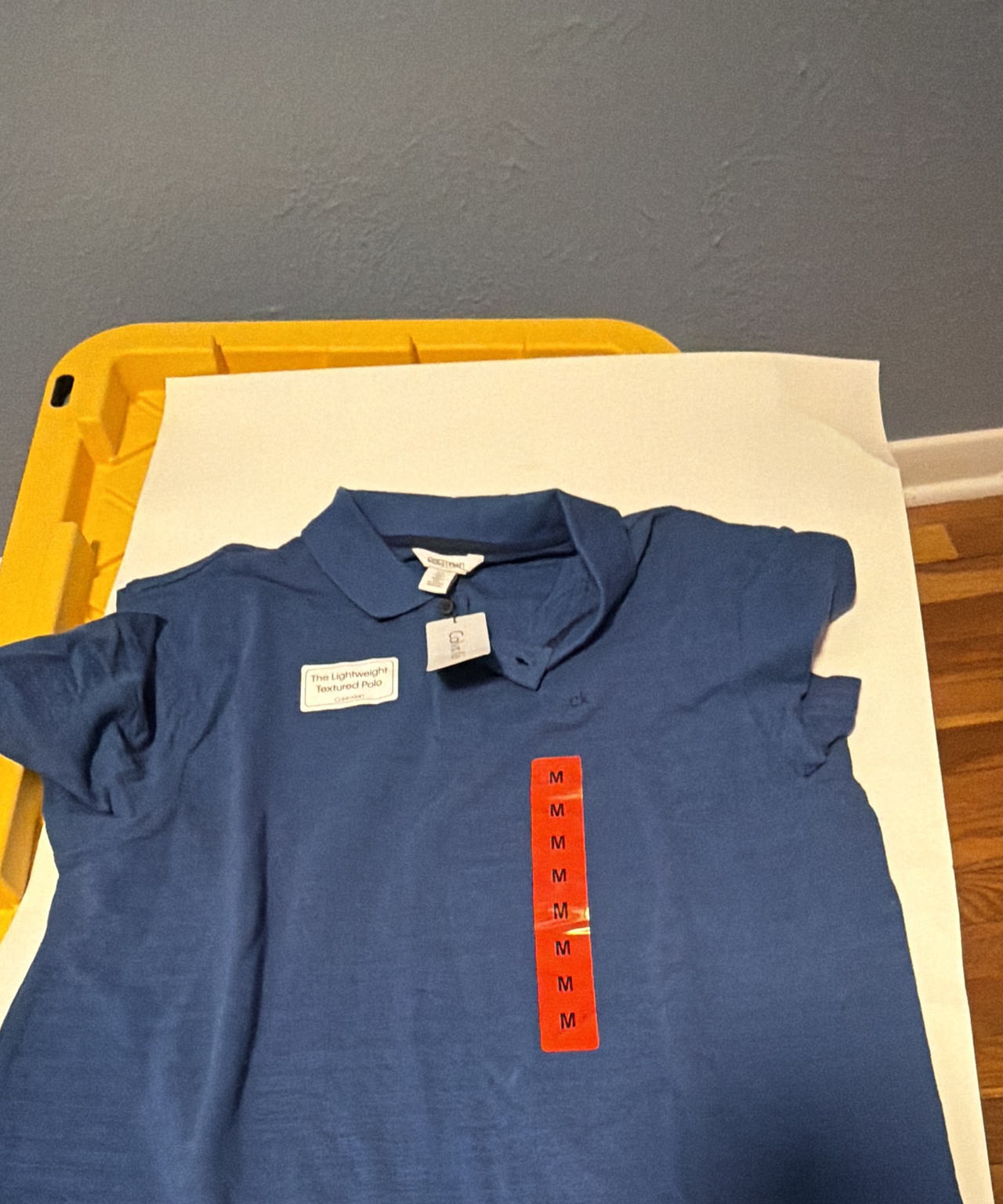 Calvin Klein Lightweight Textured Polo