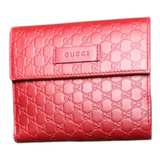 Gucci Microguccissima Red Continental Wallet - Image 1
