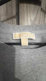 Michael Kors Glitter Lace-Up Shoulder Sweatshirt XL - Image 2