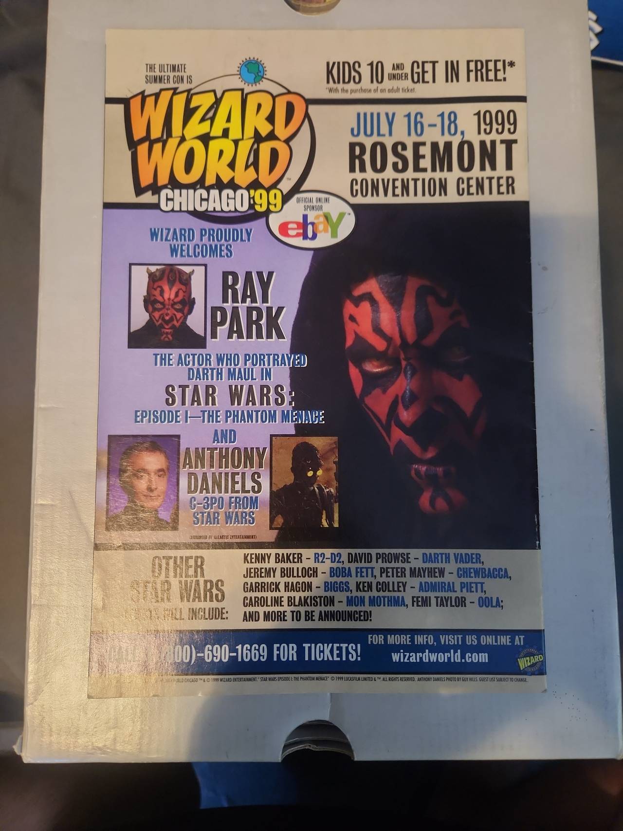 Star Wars: Episode I - The Phantom Menace #1/2 Wizard Exclusive Comic