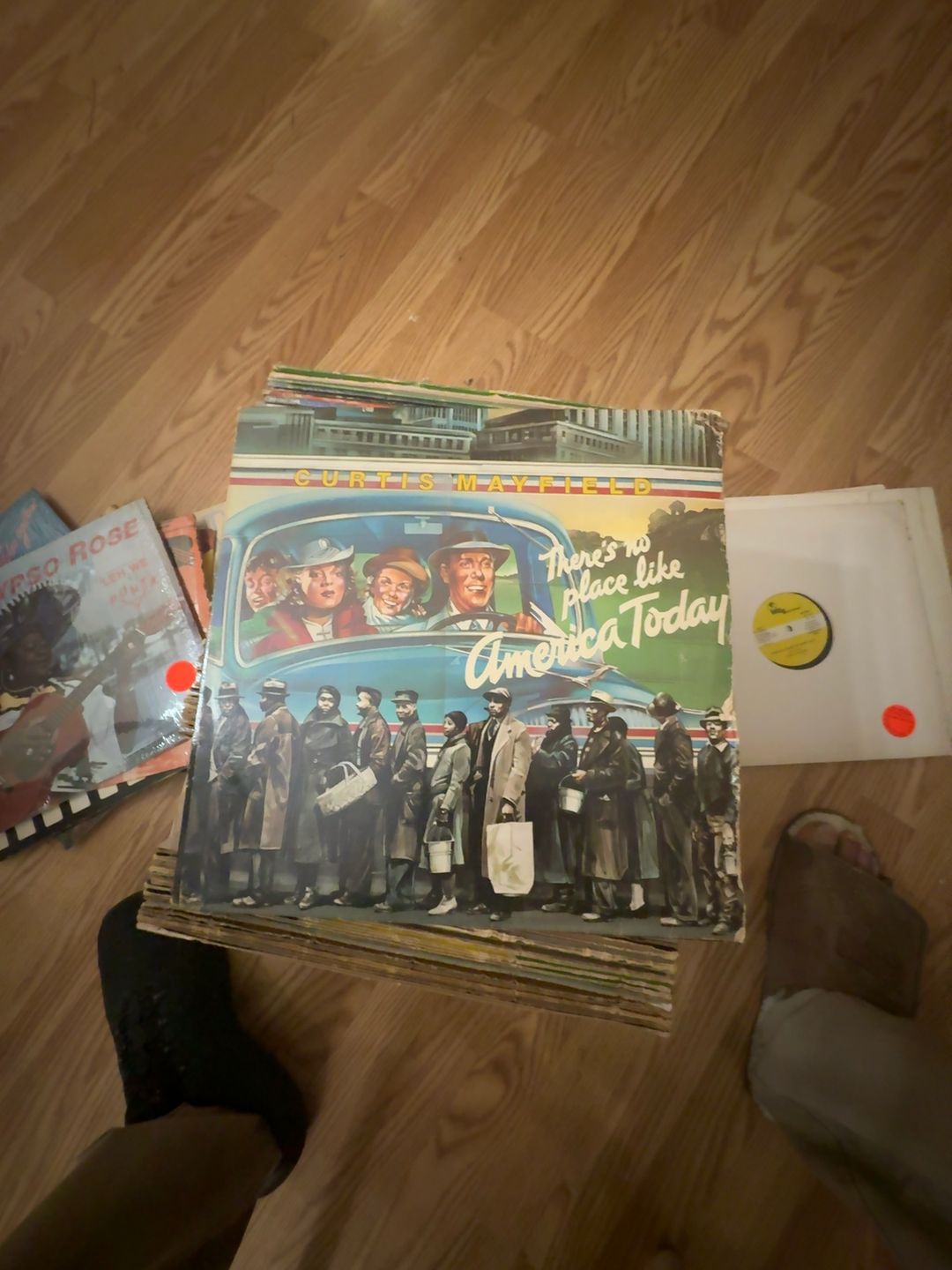 Curtis Mayfield - There's No Place Like America Today Vinyl LP