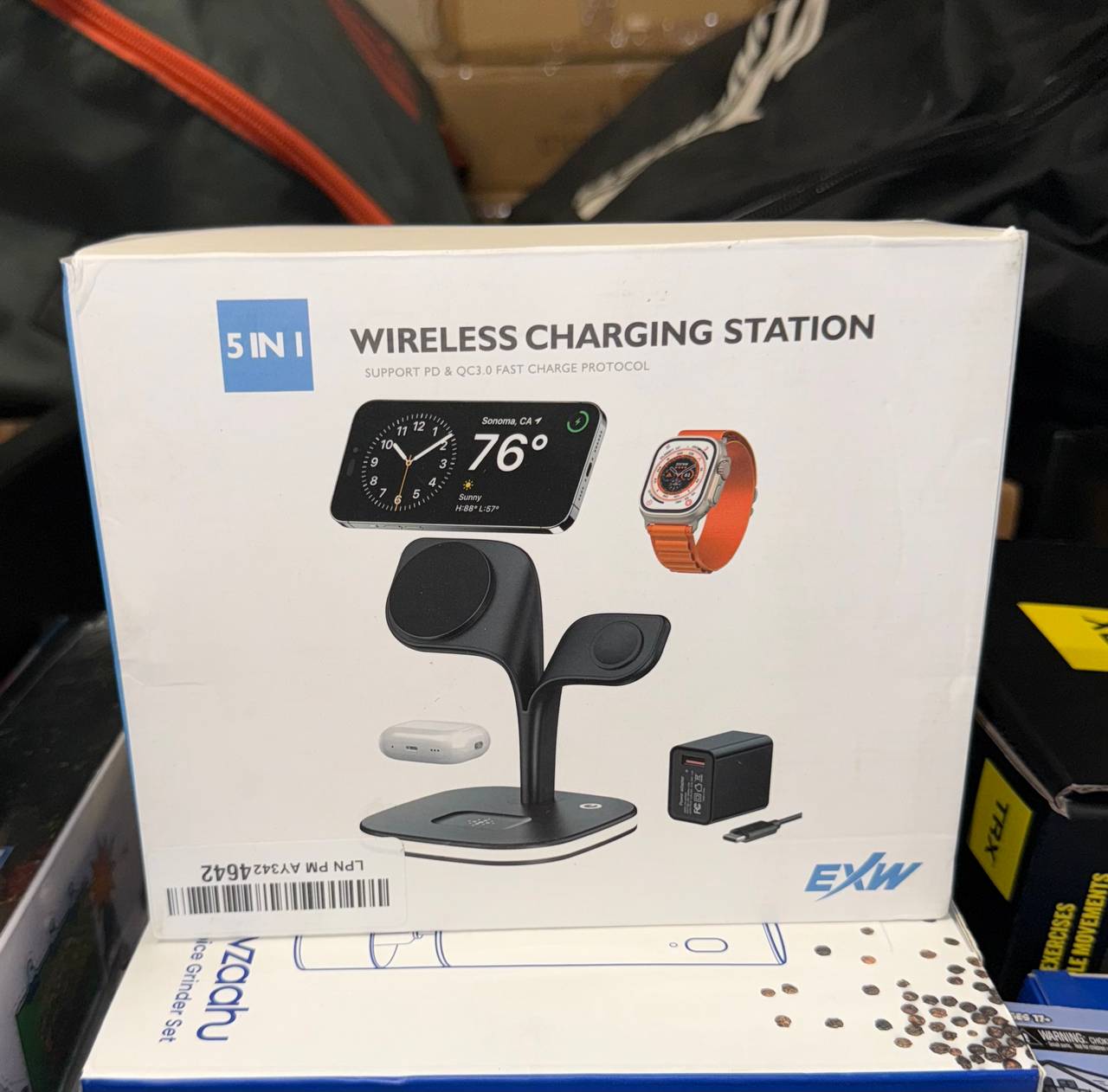 EXW 5 in 1 Wireless Charging Station