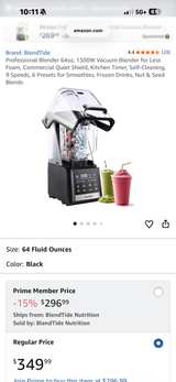 BlendTide Professional Vacuum Blender - Image 2