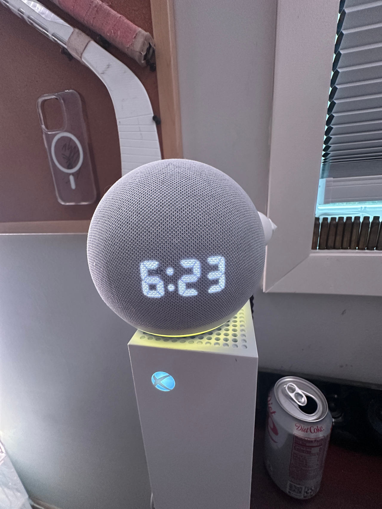 Amazon Echo Dot (4th Gen) with Clock