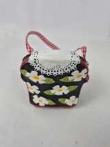 Miniature Floral Armchair Figurine - Image 4