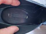 BCBG MaxAzria Black Patent Leather Ankle Booties 6.5 - Image 8