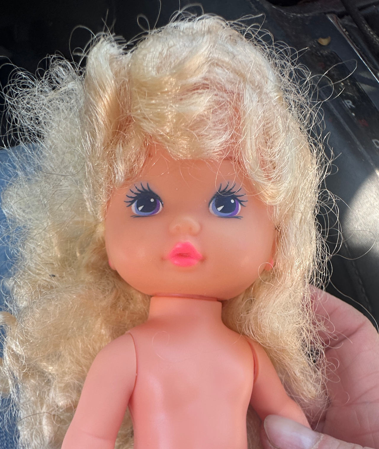 WEE LIL MISS vtg 1980s baby doll.