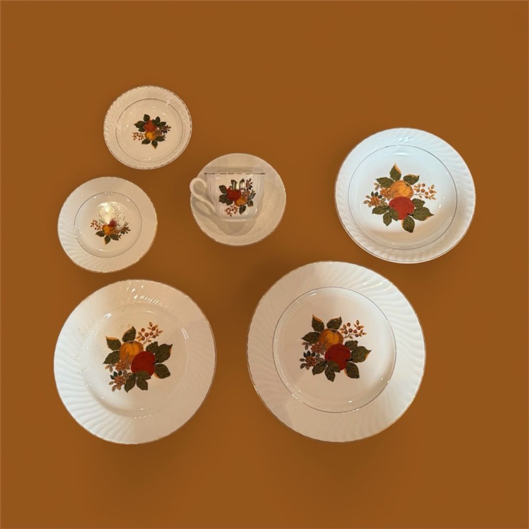 Wedgwood English Harvest Vintage Plate