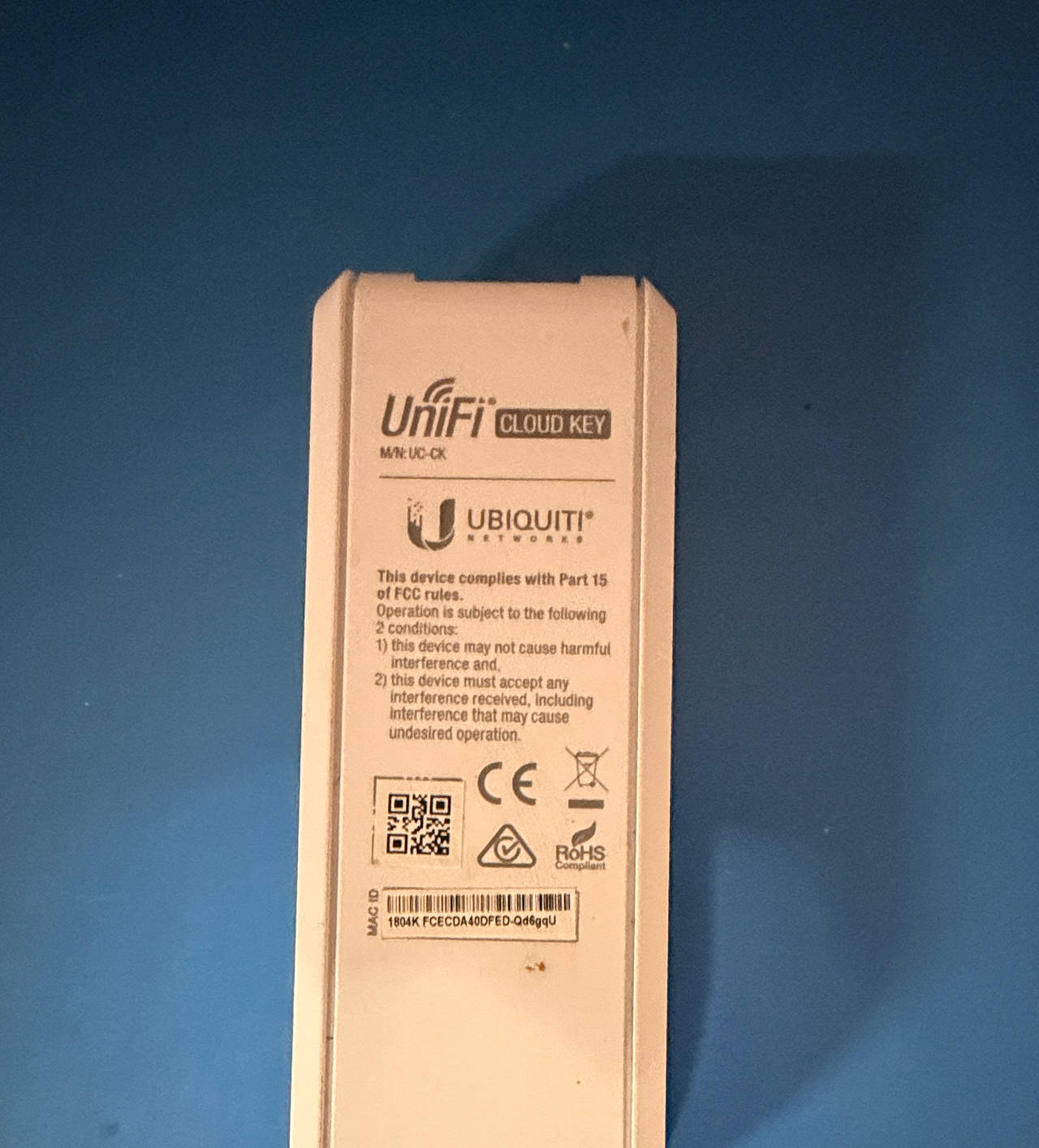 Ubiquiti UniFi Cloud Key Gen1 UC-CK