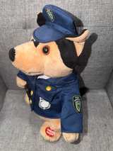 NYPD BAD BOYS Singing Dancing Dog Teddy Bear Blue Police Uniform - Image 6