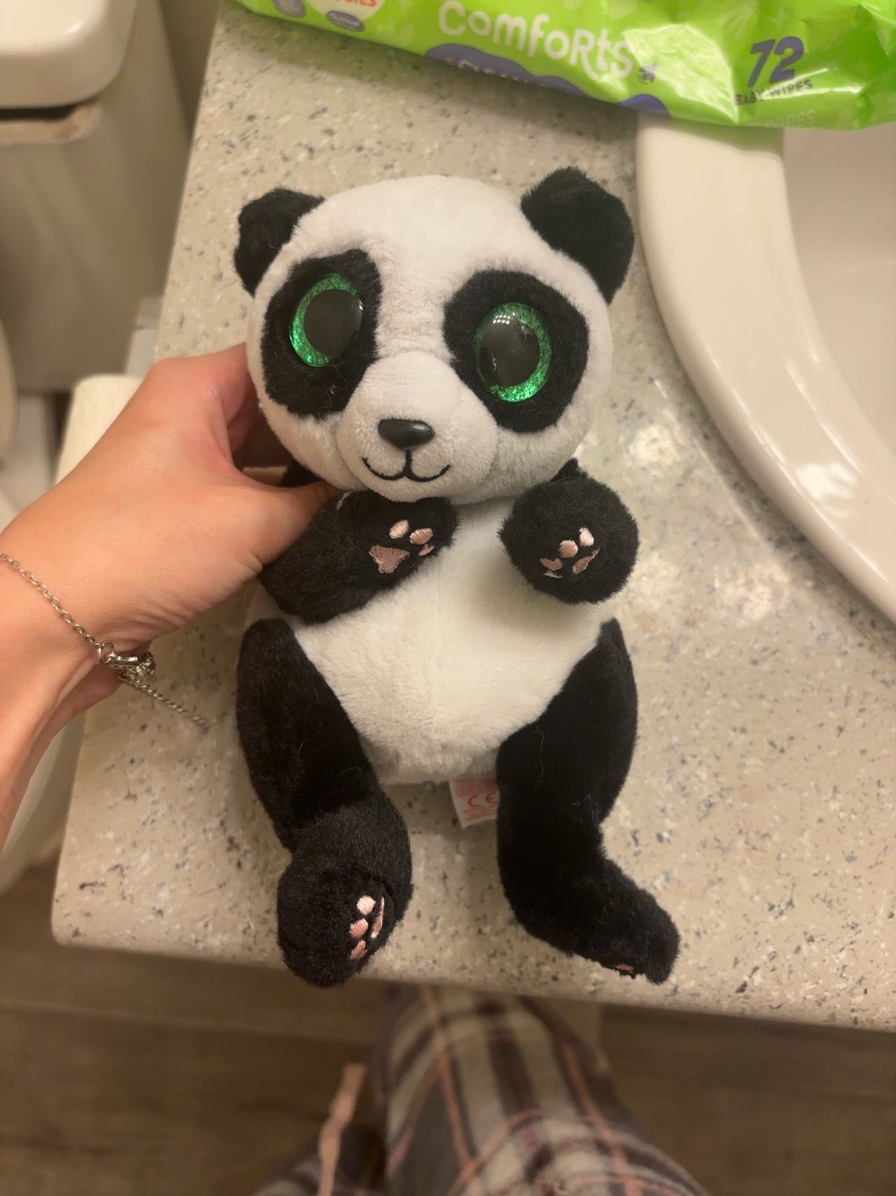 TY Beanie Baby YING the Panda 6" Plush