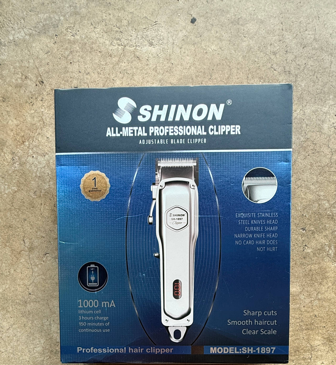Shinon SH-1897 All-Metal Professional Clipper