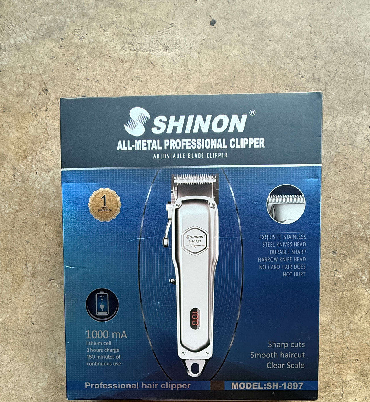 Shinon SH-1897 All-Metal Professional Clipper