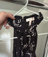 Joie Black and White Printed Halter Top - Image 1