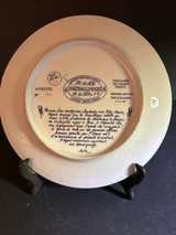 D'Arceau Limoges Lafayette Legacy Collectible Plate - Image 2