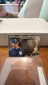 2001 Fleer Ultra Crunch Time Derek Jeter #10CT - Image 2