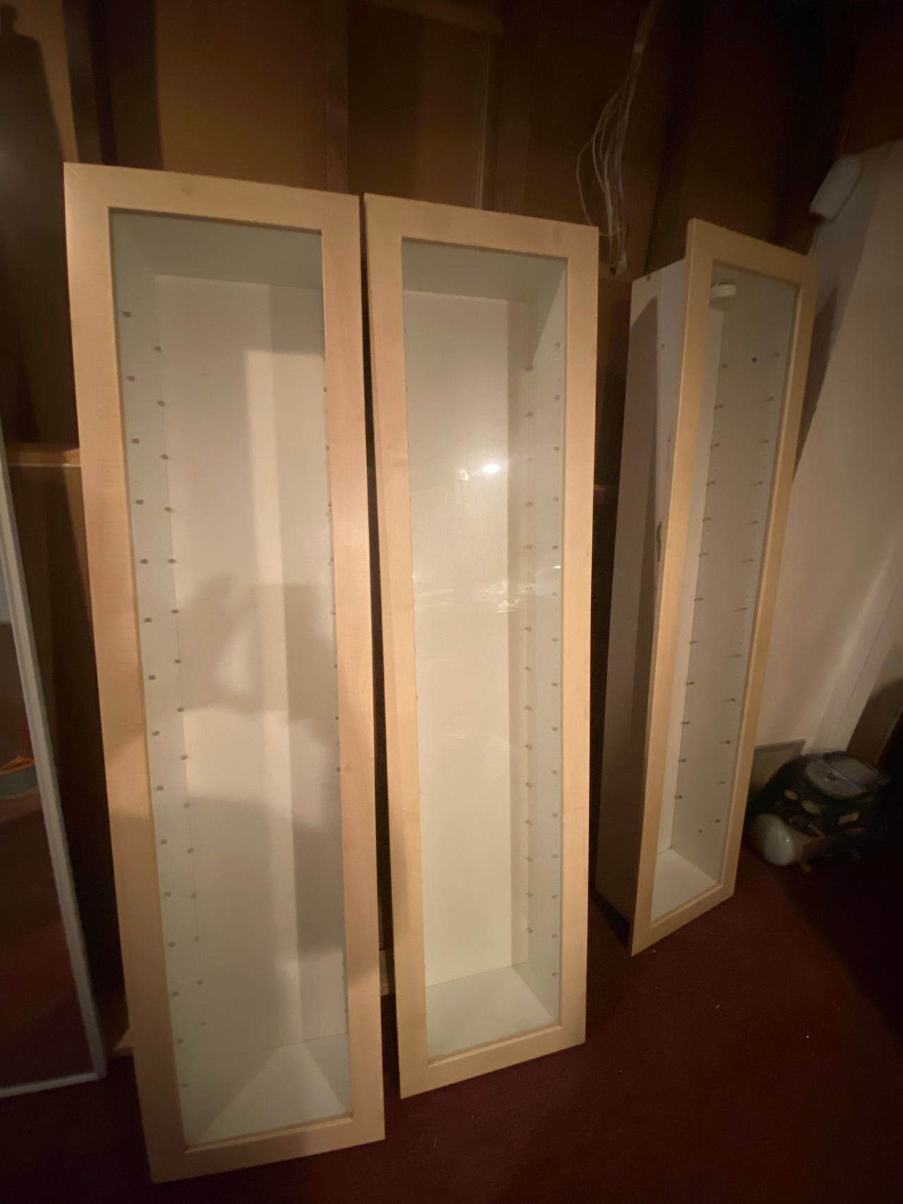IKEA DETOLF Glass Door Cabinet