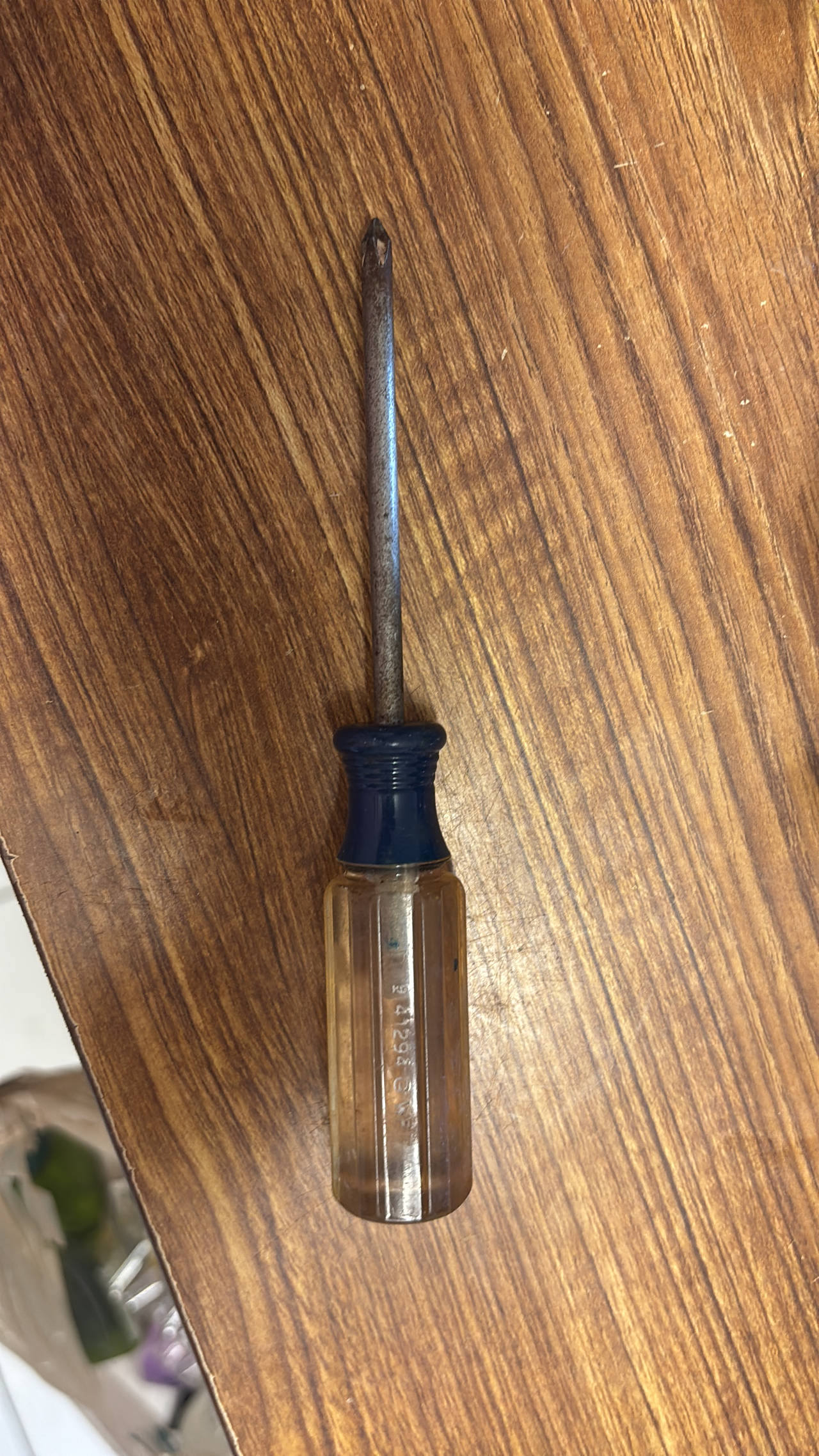 Craftsman Phillips Screwdriver with Amber/Blue Handle