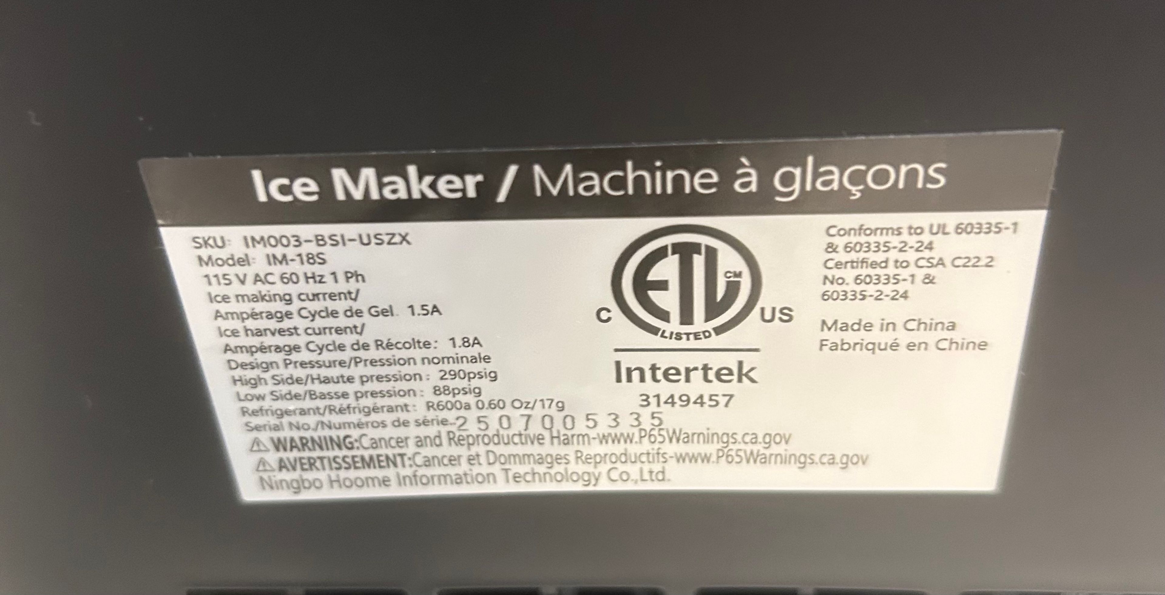 Unionbay IM-18S Countertop Ice Maker - Image 9