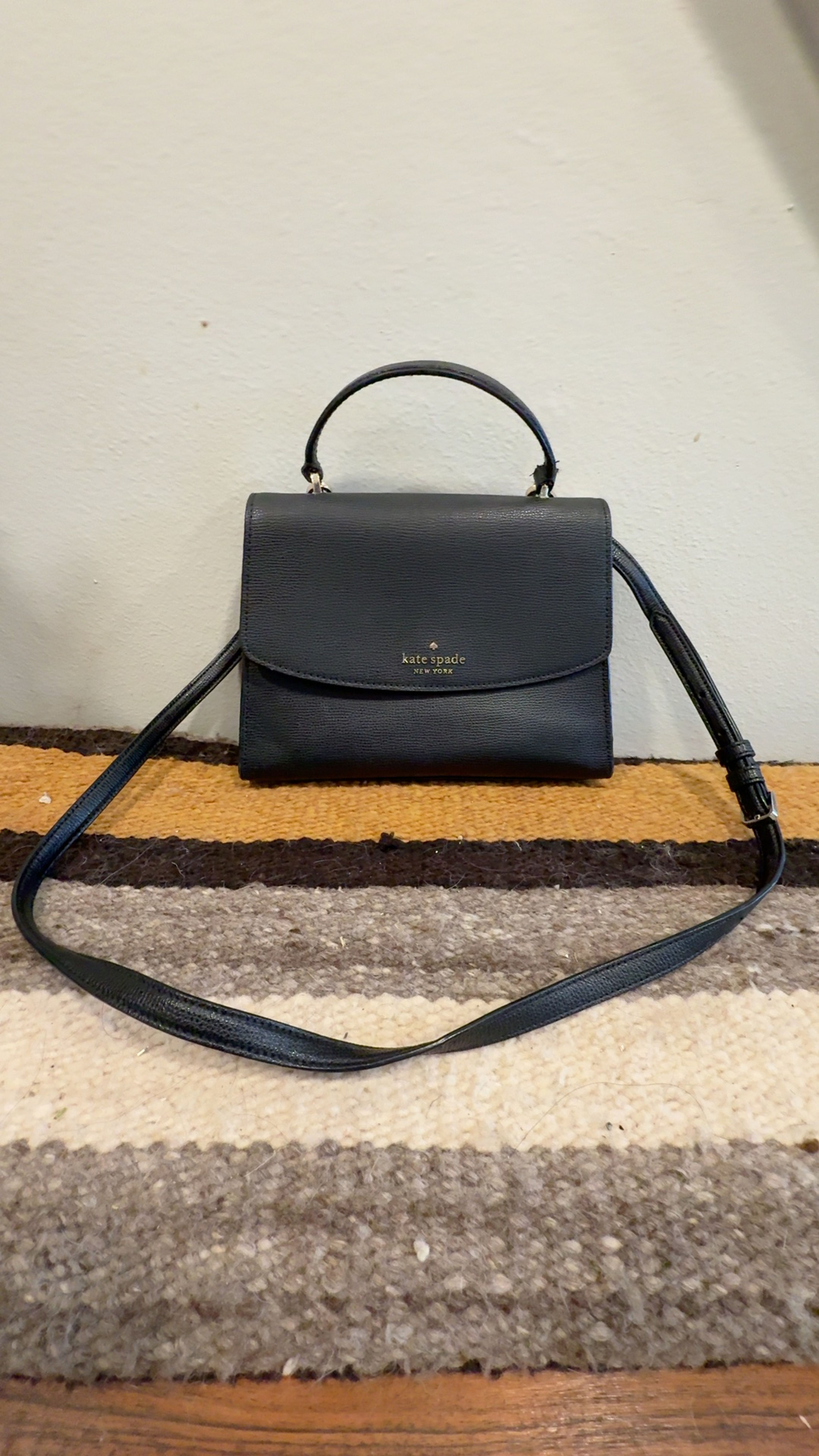 Kate Spade Darcy Top Handle Satchel Black