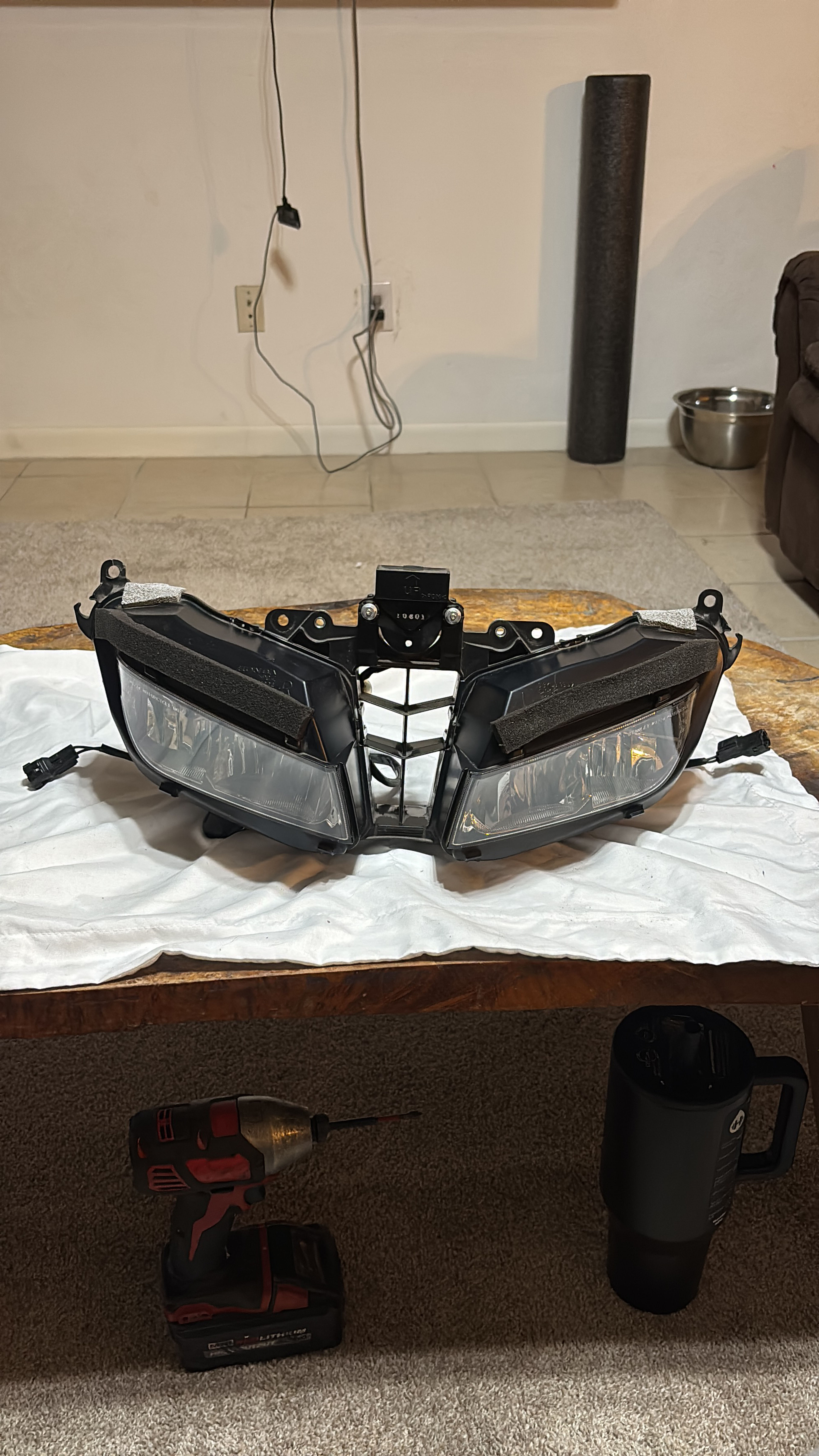 OEM 2021 Honda CBR600RR Front LED Headlight Assembly