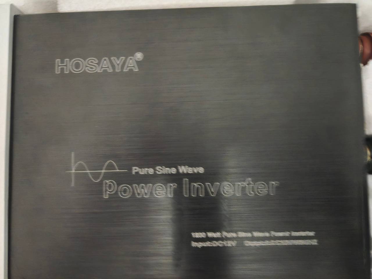HOSAYA 1200W Pure Sine Wave Power Inverter DC 12V to 120V AC