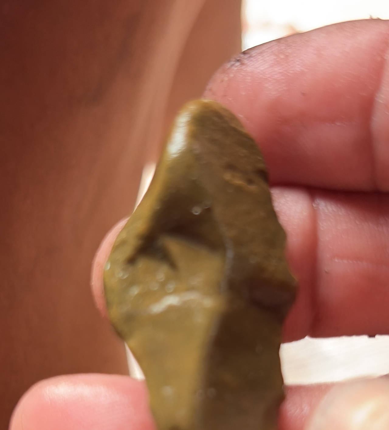 Native American Stone Arrowhead Artifact