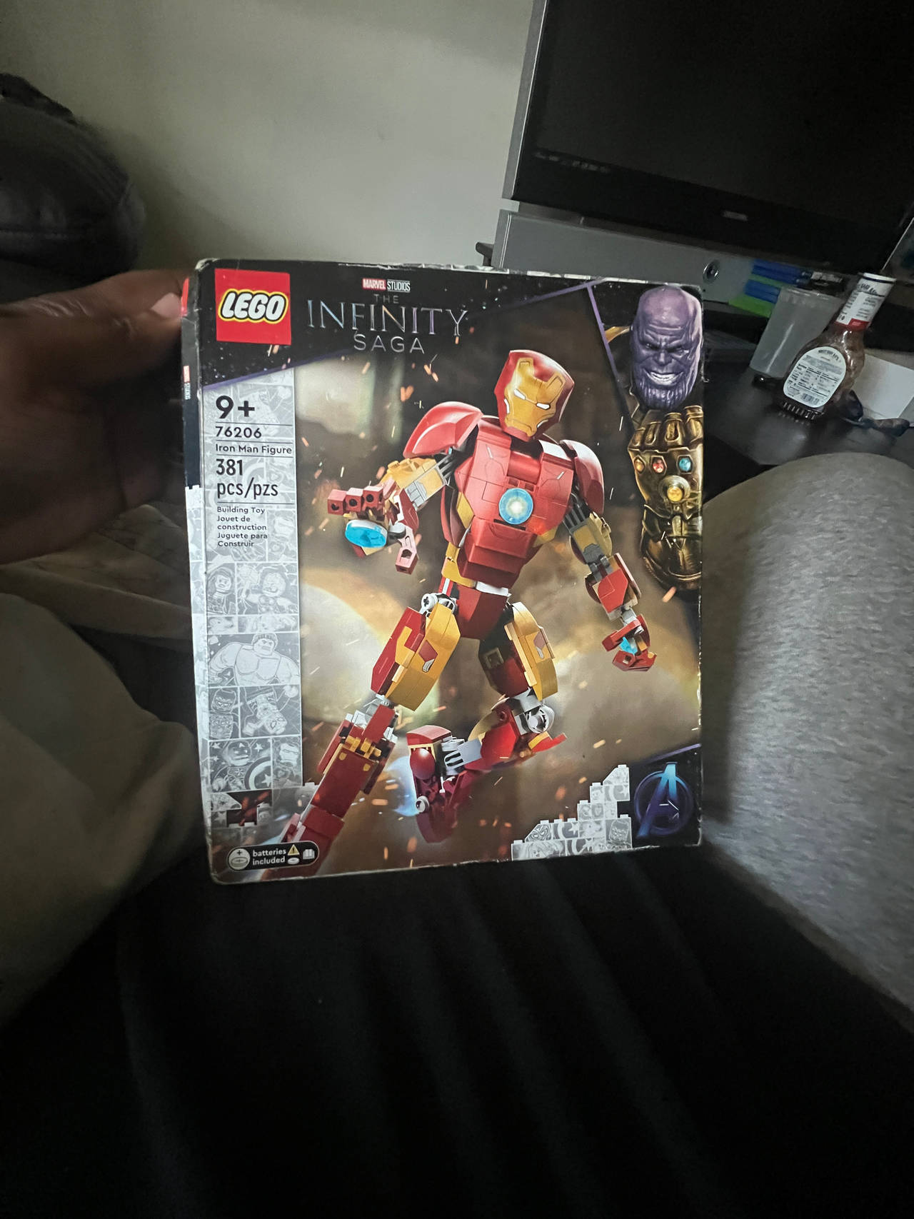LEGO Marvel Infinity Saga Iron Man Figure