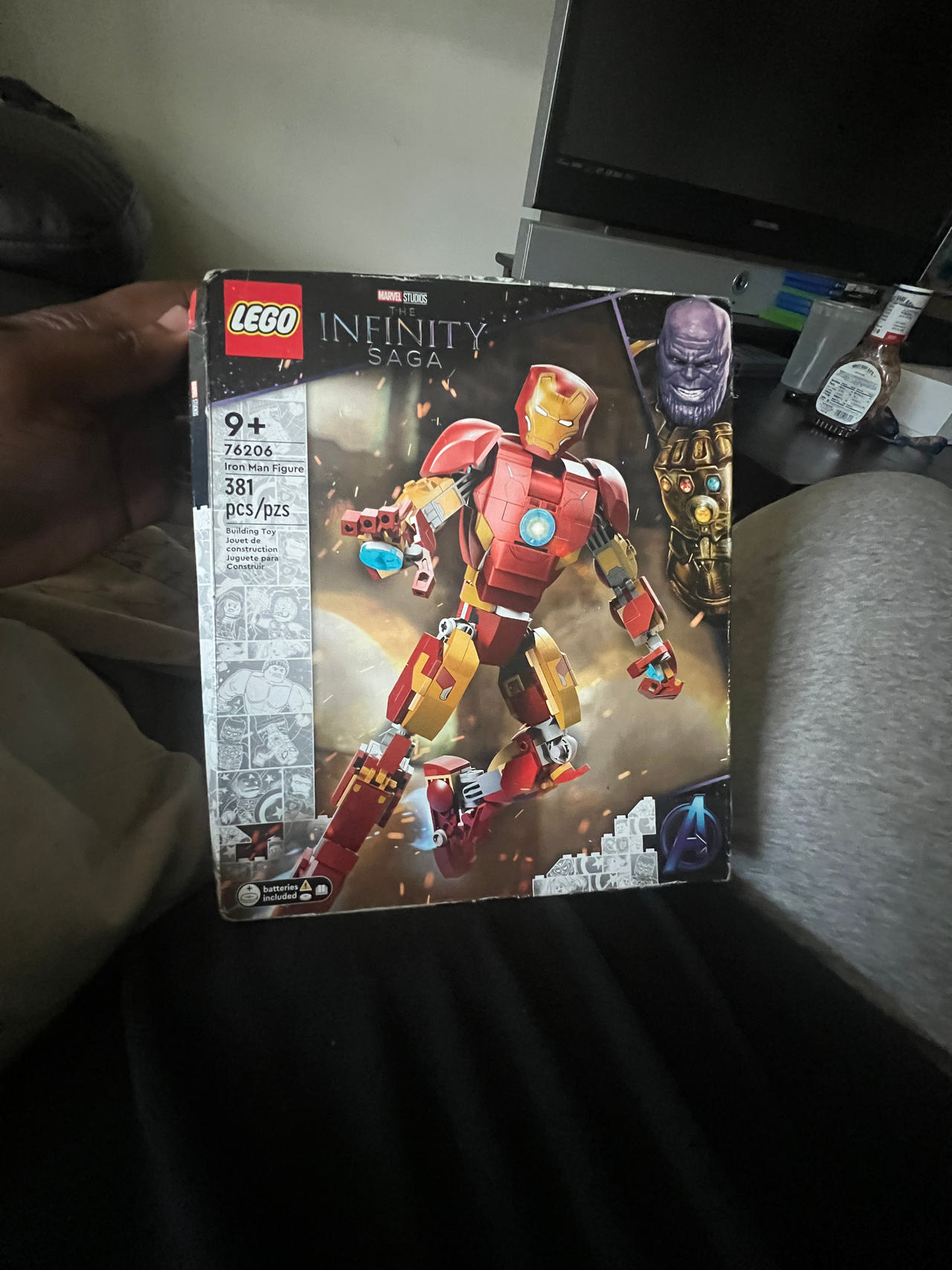 LEGO Marvel Infinity Saga Iron Man Figure