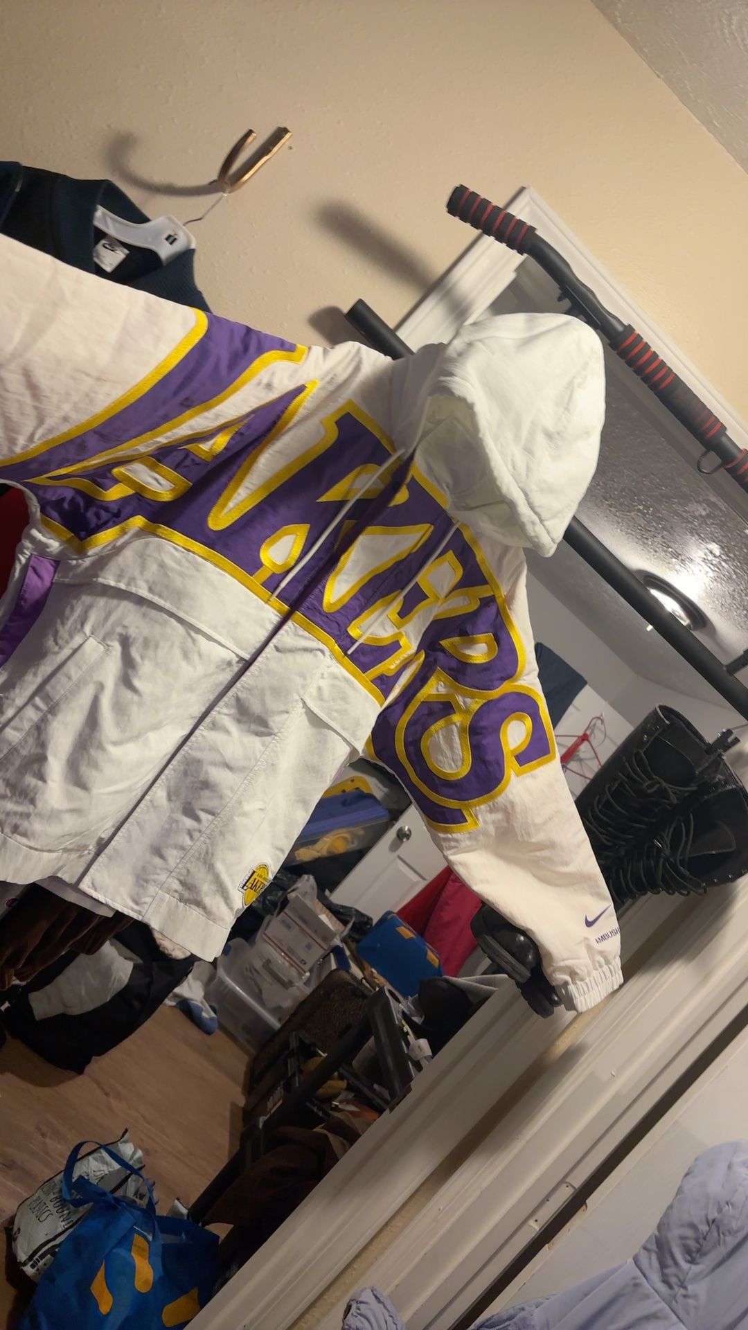 Nike x Ambush Lakers Jacket White