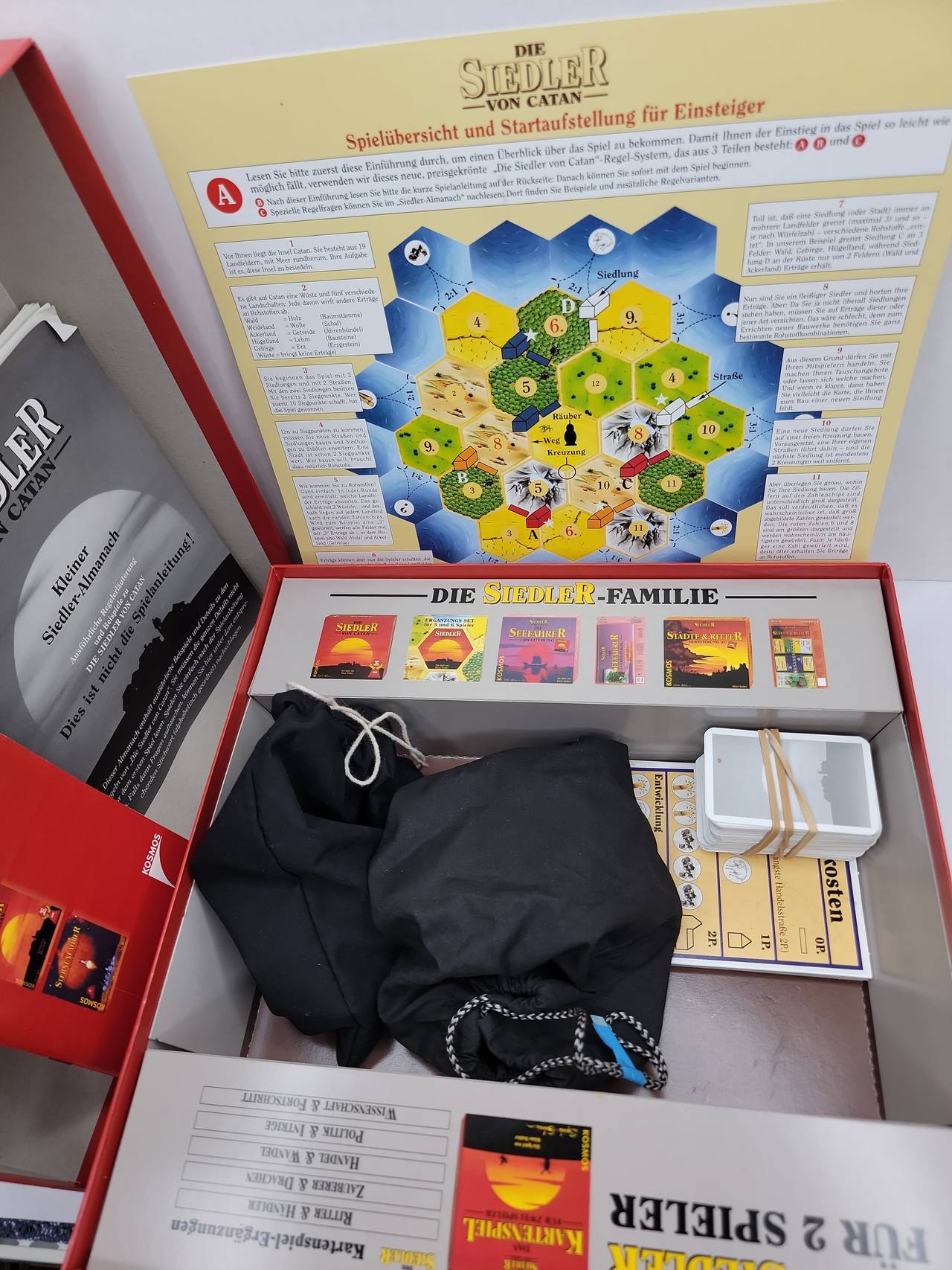 Die Siedler von Catan (The Settlers of Catan) German First Edition