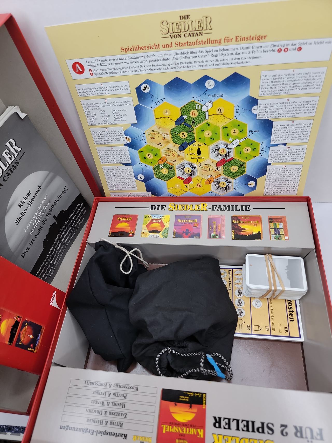 Die Siedler von Catan (The Settlers of Catan) German First Edition