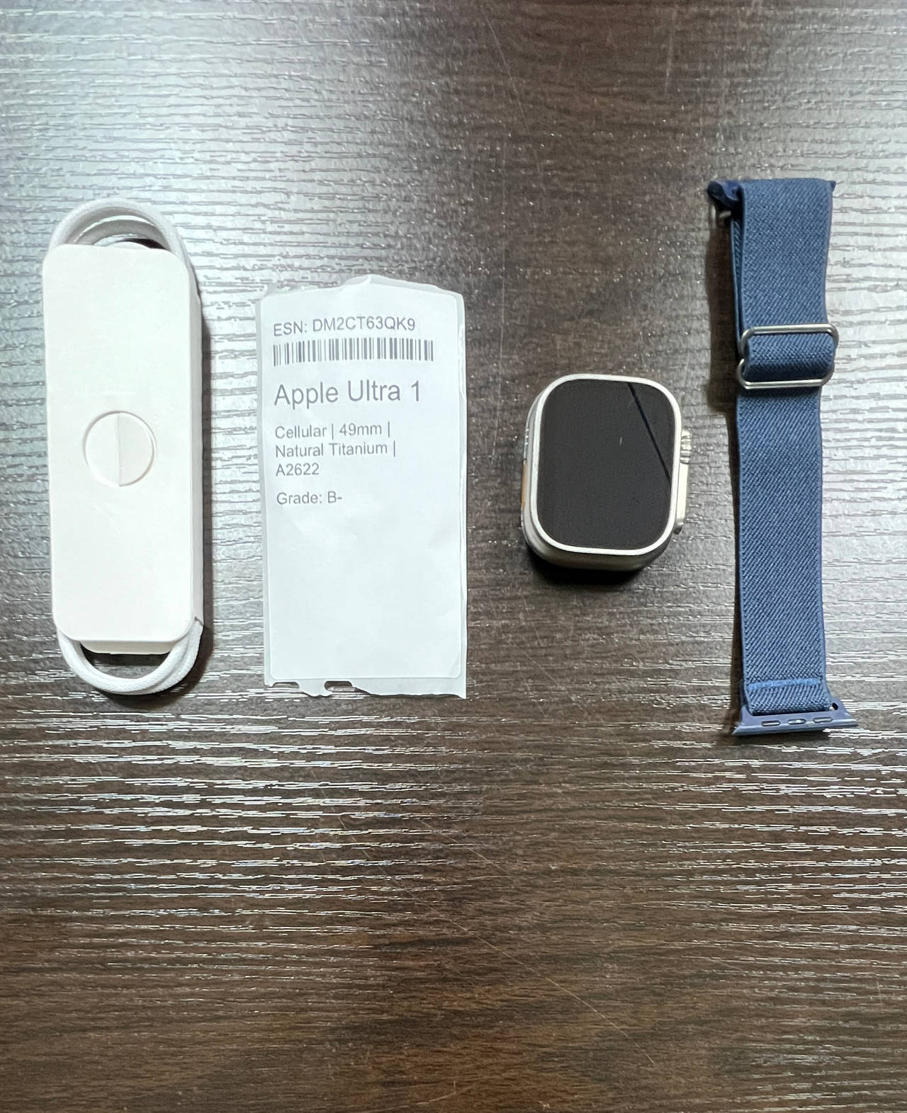Apple Watch Ultra 1 49mm Titanium Cellular