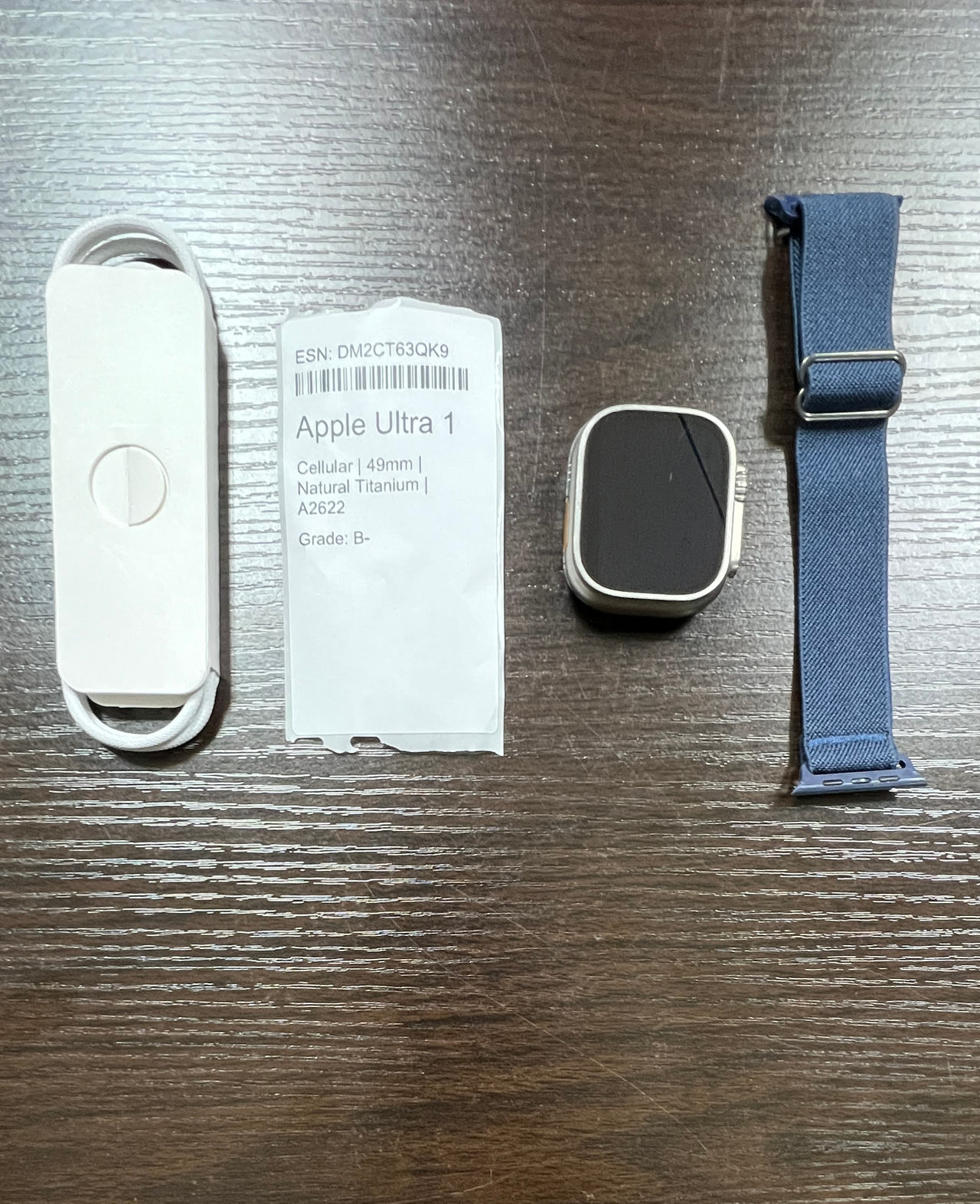 Apple Watch Ultra 1 49mm Titanium Cellular