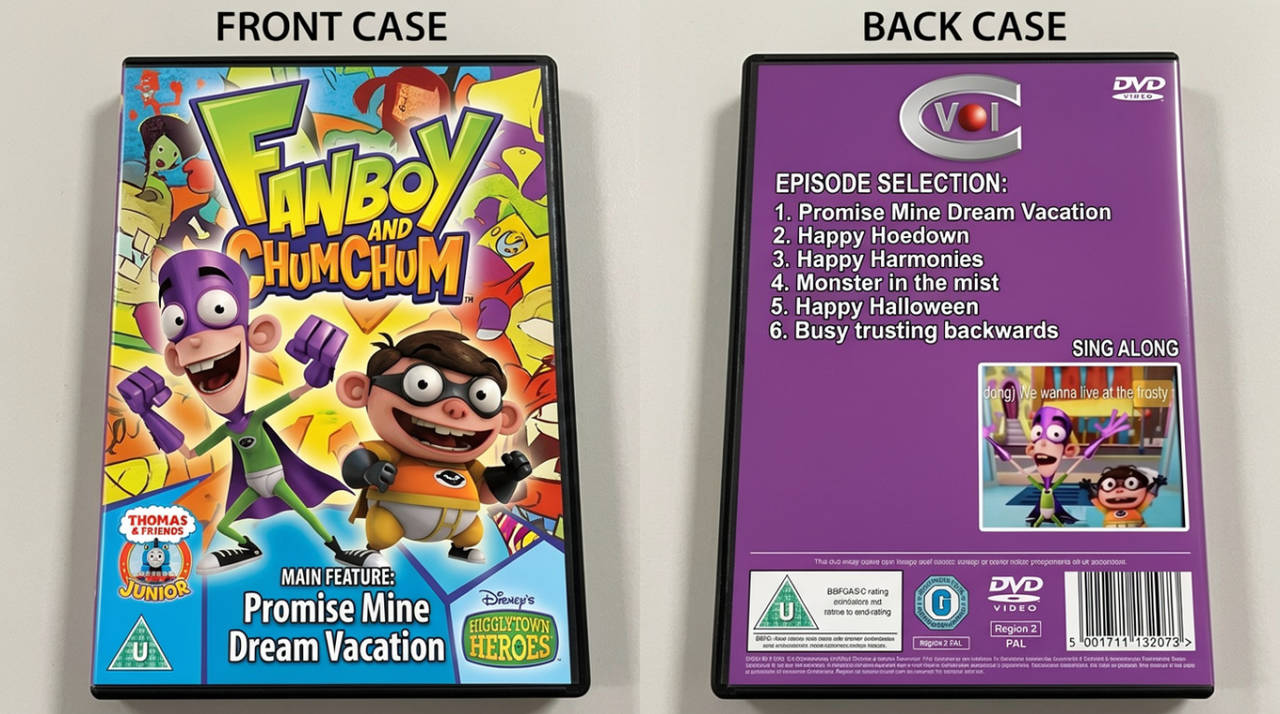 Fanboy and Chum Chum: Promise Mine Dream Vacation DVD