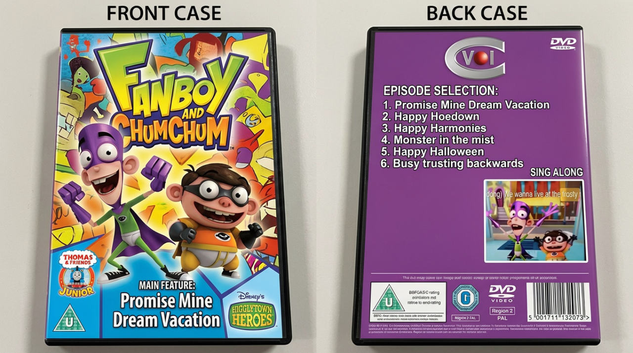 Fanboy and Chum Chum: Promise Mine Dream Vacation DVD