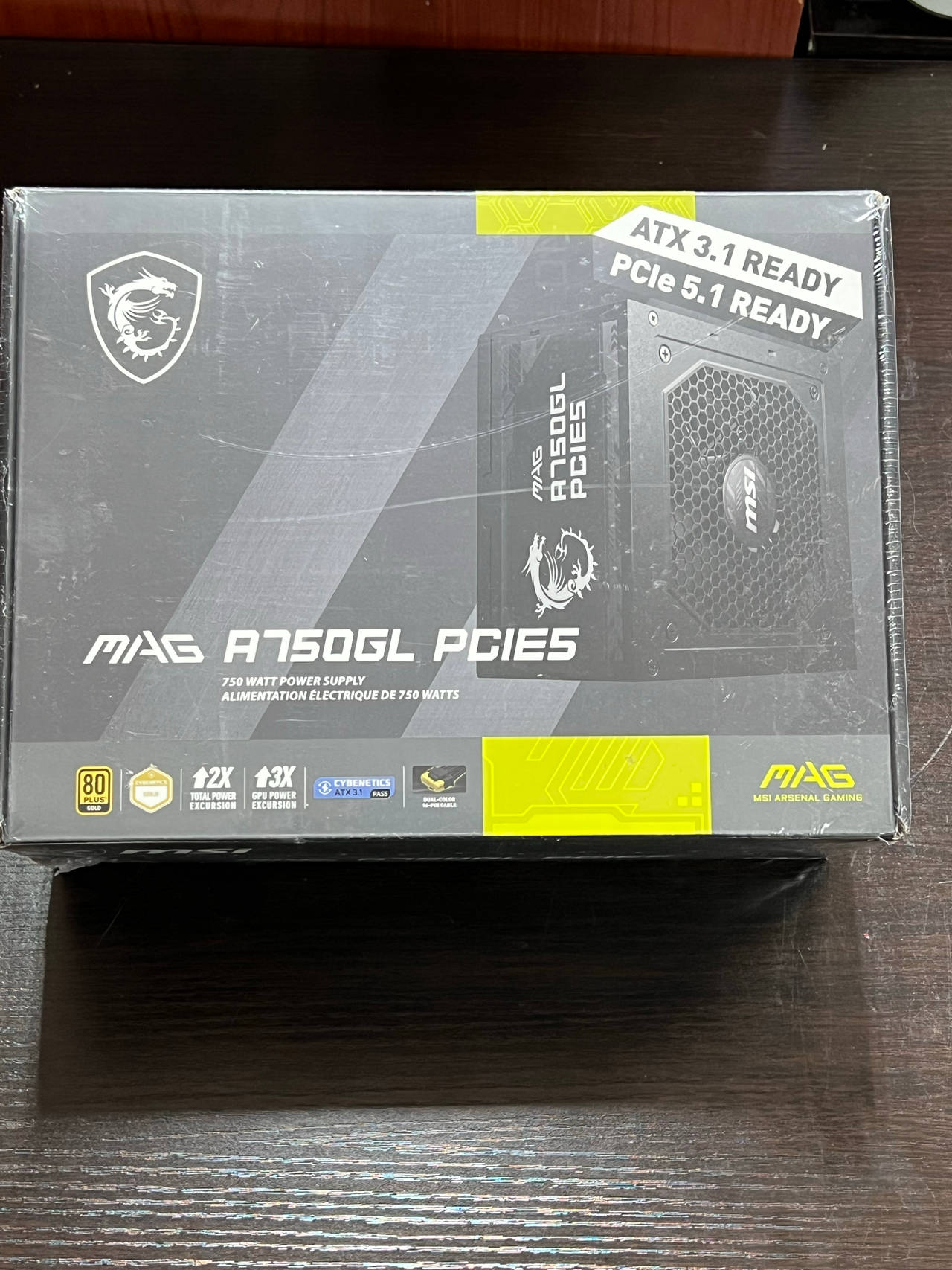 MSI MAG A750GL PCIE5 750W Power Supply
