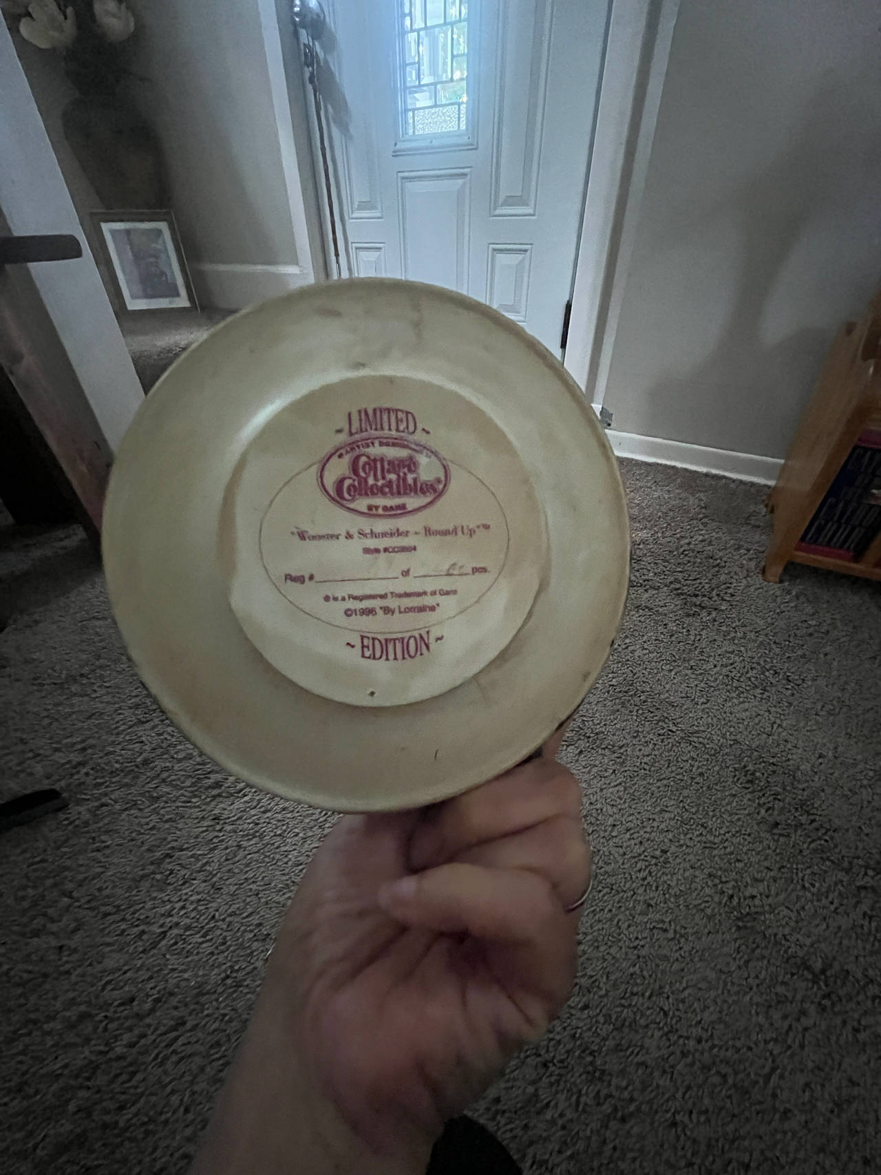 Ollie's Collectibles Plate