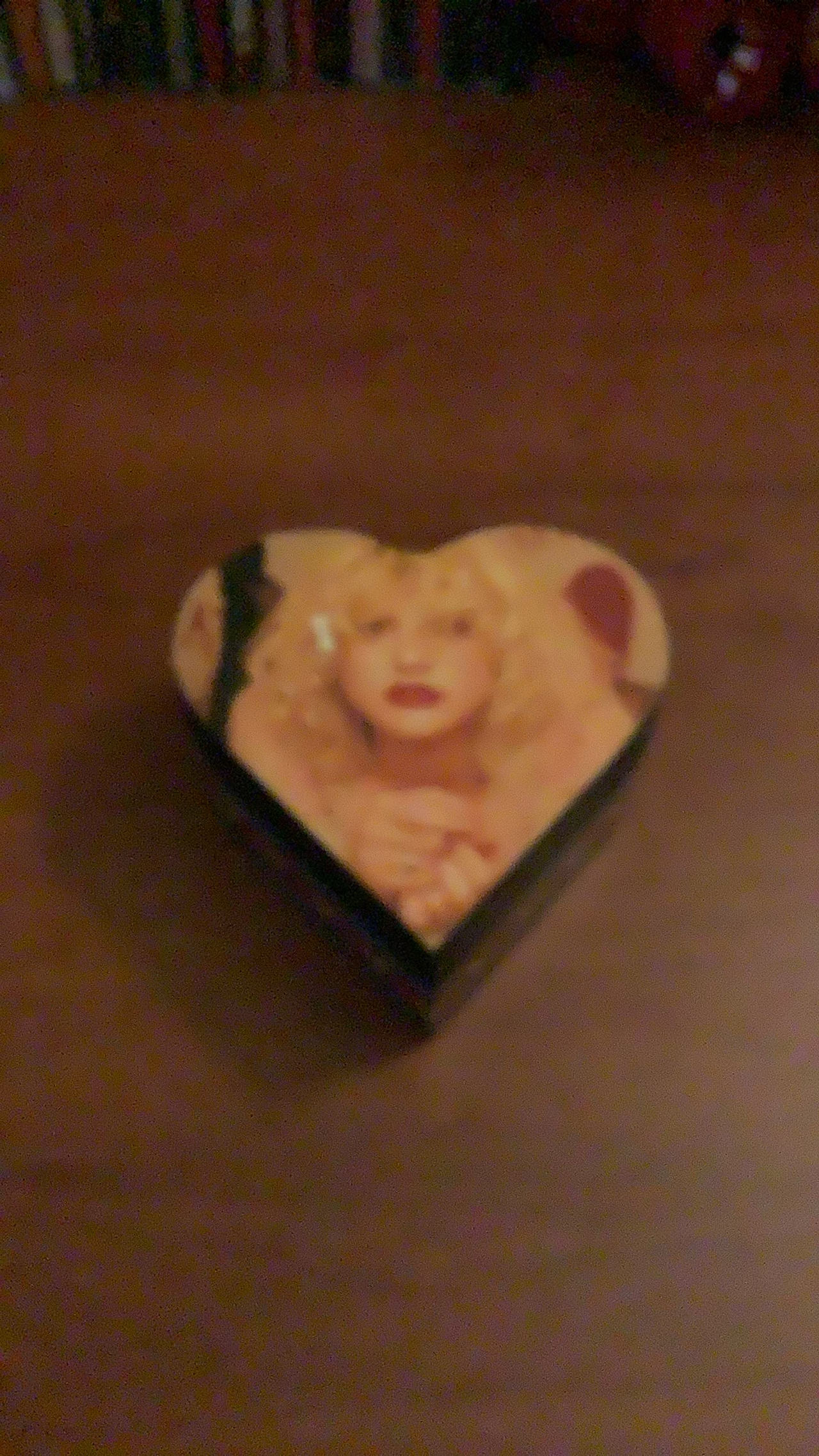 Heart-Shaped Decorative Tin