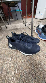 Wilson Rush Pro 4.5 Men's Tennis Shoes Navy/White - Image 2