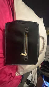JM New York Black Leather Handbag - Image 2