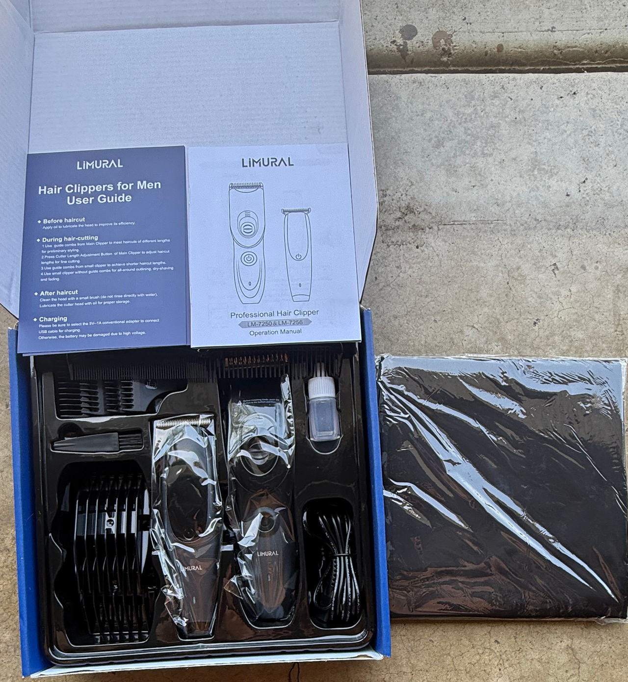 Limural Professional Hair Clipper and Trimmer Kit