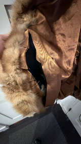 Mr Biggs Brown Fur Coat X-Large Women’s Ladies Men’s Unisex Statement Jacket - Image 5