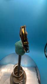 Vintage Ingraham Tonneau Watch movement with dial and crown - Image 5