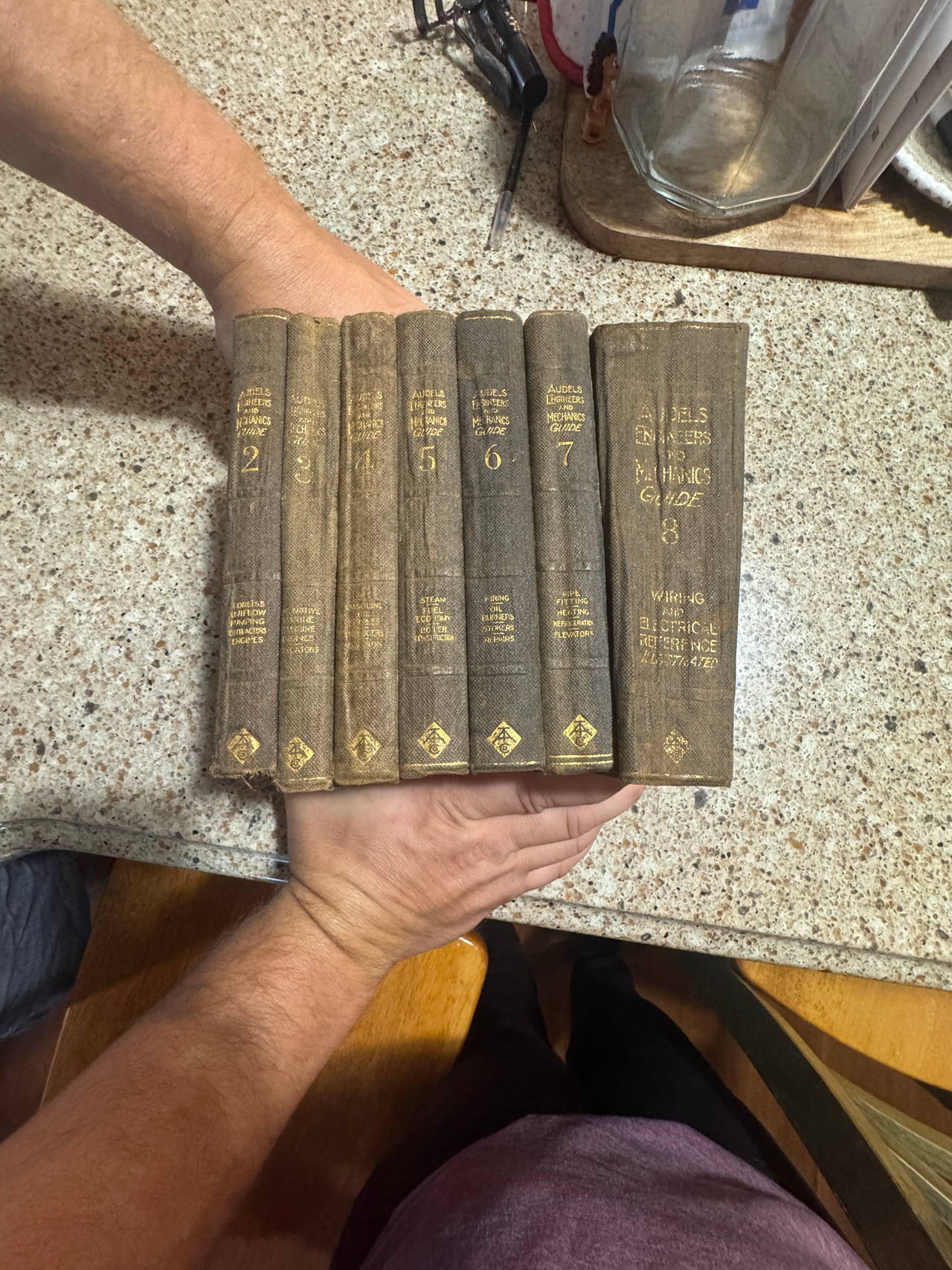 Audels Engineers and Mechanics Guide books 2-8