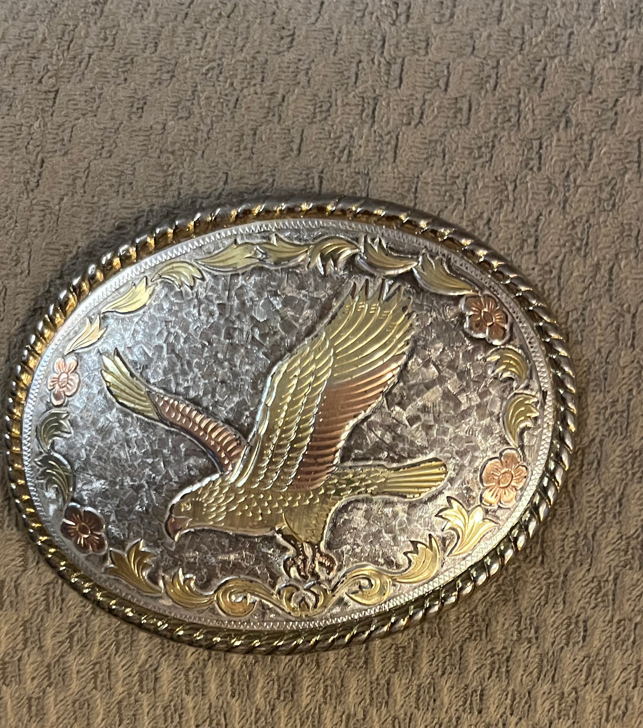 Montana Silversmiths Eagle Belt Buckle