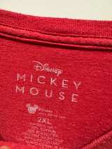 Disney Mickey Mouse graphic T-Shirt red Men’s size 2XL - Image 4